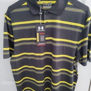 Mens Under Armour golf shirt